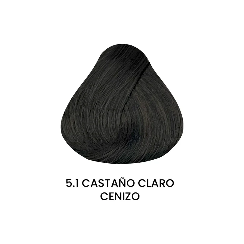 5-1NC CASTAÑO CLARO CENIZA TINTE STEREO 50ML SIBELLA