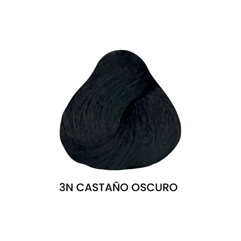 3N CASTAÑO OSCURO TINTE STEREO 50ML SIBELLA