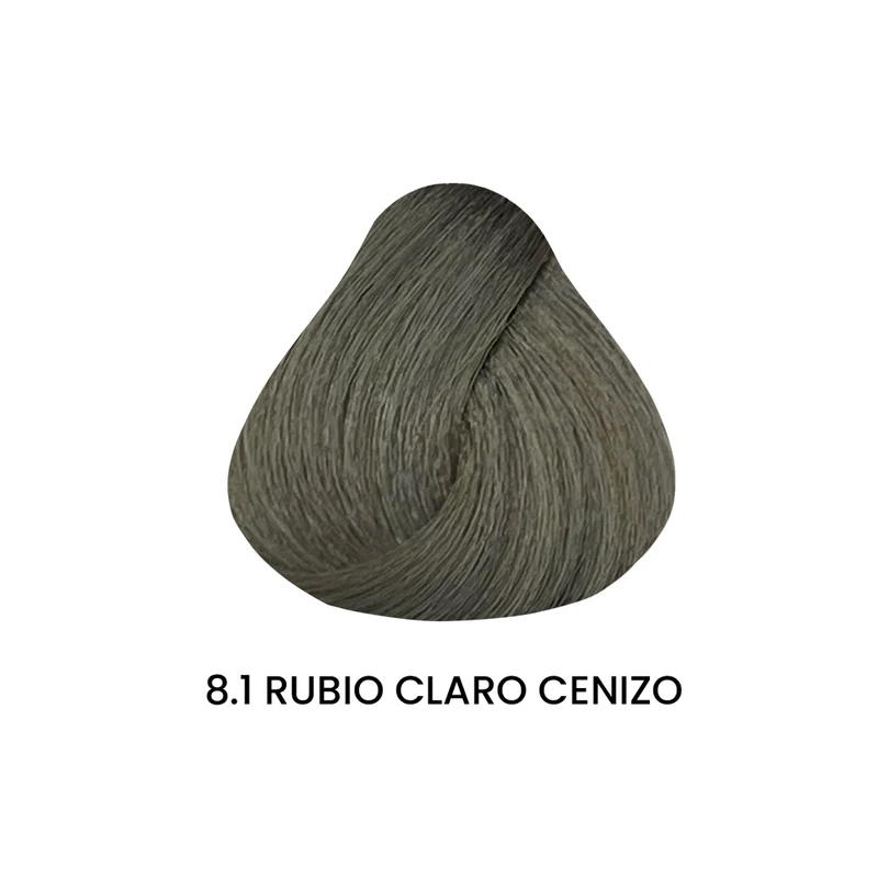 8-1NC RUBIO CLARO CENIZA TINTE STEREO 50ML SIBELLA