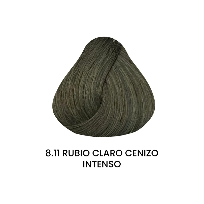 8-11NC RUBIO CLARO CENIZA INTENSO TINTE STEREO 50ML SIBELLA