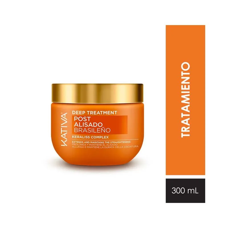POST ALISADO MASCARILLA 300ML KATIVA