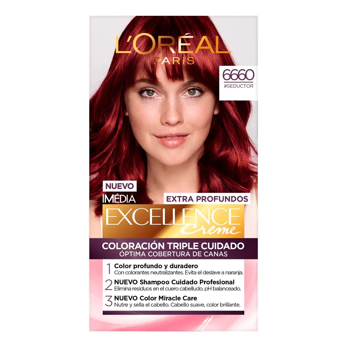 TINTE LOREAL EXCELLENCE 6660 SEDUCTOR KIT