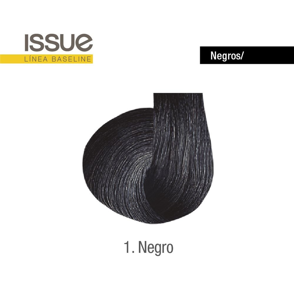 1 NEGRO ISSUE COLORACIÓN EN CREMA 47GR