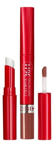 ROSA DREAM DUO TATTO LABIAL 36H BARRA HUMECTANTE COLORFIX 36H ESIKA