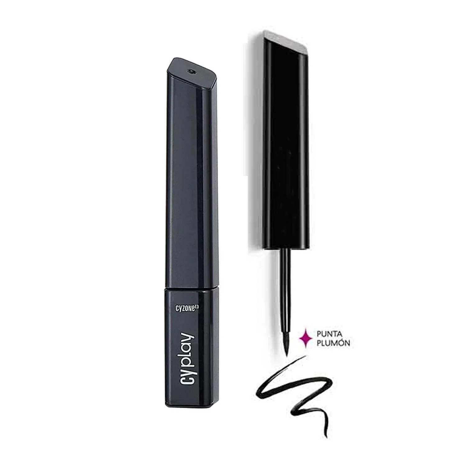 BLACK MAGIC DELINEADOR PARA OJOS PUNTA PINCEL CY PLAY CYZONE 3ML