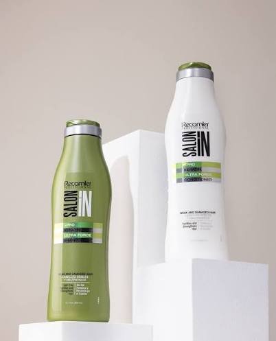 ULTRA FORCE CABELLOS DEBILES SHAMPOO 300ML + ACONDICIONADOR 300ML SALON IN RECAMIER