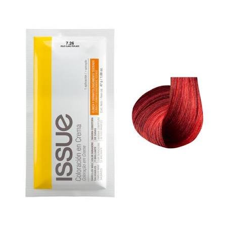 7.26 ROJO CLARO PERLADO ISSUE COLORACION EN CREMA 47GR